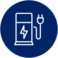 electric vehicle icon