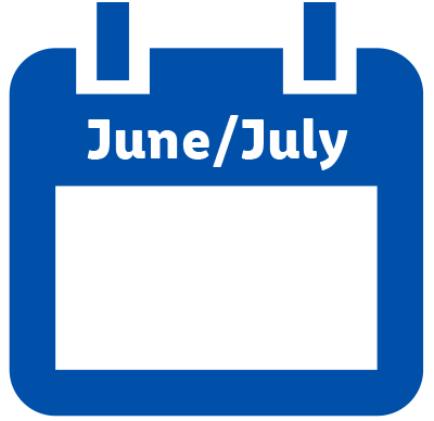 June / July 2026