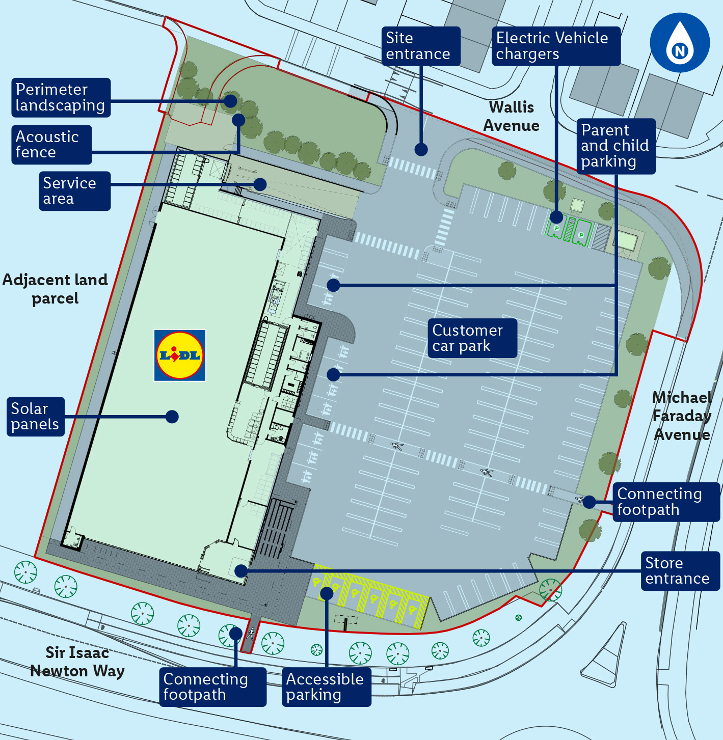 proposed site plan